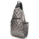 Veranda Sling Backpack in Gun Metal