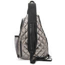Veranda Sling Backpack in Gun Metal