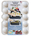 Fancy Panz White Deviled Egg Trayz - Buenz Gifts