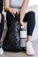 Veranda Sling Backpack in Black