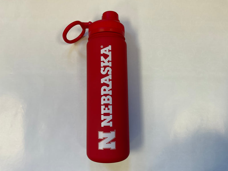 NE Husker Red Stainless Steel Water Bottle