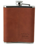 Man Out Brown Theme Flasks - Buenz Gifts