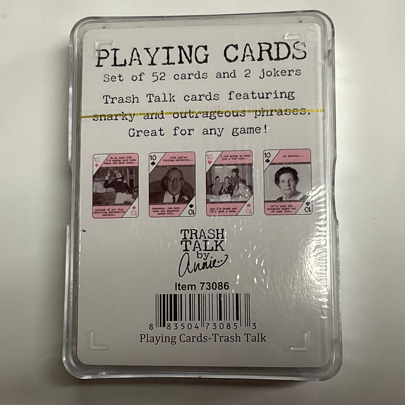 Playing Cards Trash Talk