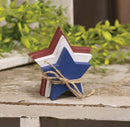 Set of 3 R/W/B Stars - Eakins/Fox 6.13.26 - Buenz Gifts