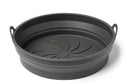 Round Collapsible Air Fryer Liner in Black - Eakins/Fox 6.13.26 - Buenz Gifts