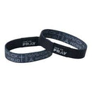 Tap To Pray™ Wristbands Large Symbols of Faith - Grey - Buenz Gifts