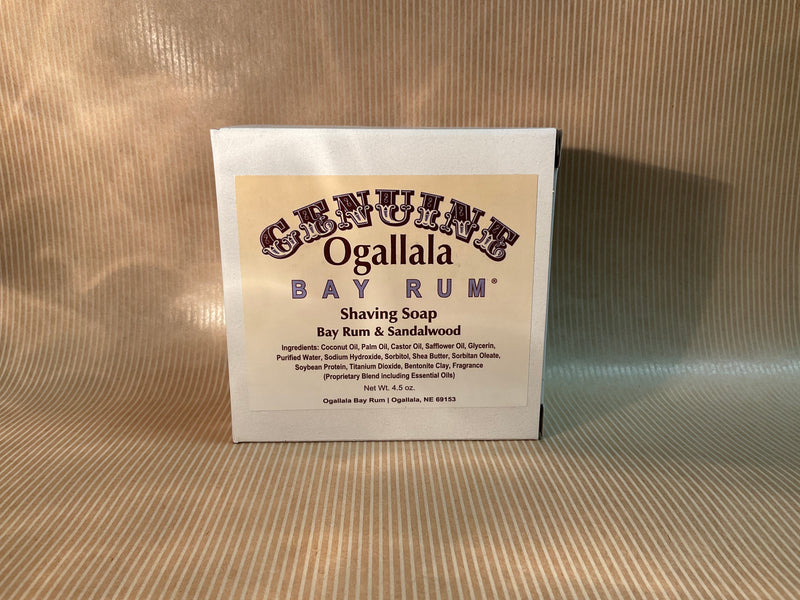 Shaving Soap Bars Bay Rum