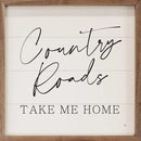 Country Roads White 4x4 Kroeger/Skalsky 6.26.26 - Buenz Gifts