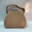 Dove Adjustable Satchel Purse With Snap Closure