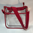 Posie Clear Crossbody With Top Zipper