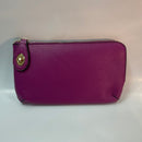 Kendall Wallet Purse With Crossbody Straps & Lock Closure