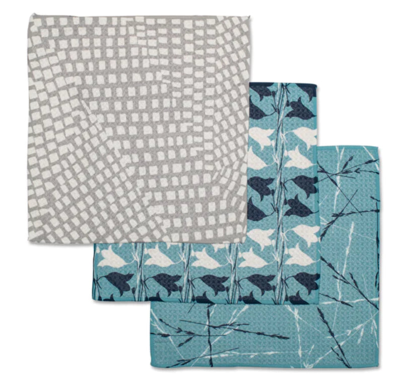 Geometry 3 Pack Dishcloth Sets