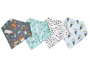 Copper Pearl Bandana Bib Sets 4 Pack