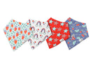 Copper Pearl Bandana Bib Sets 4 Pack
