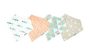 Copper Pearl Bandana Bib Sets 4 Pack