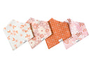 Copper Pearl Bandana Bib Sets 4 Pack