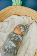 Copper Pearl Single Knit Swaddle Blankets