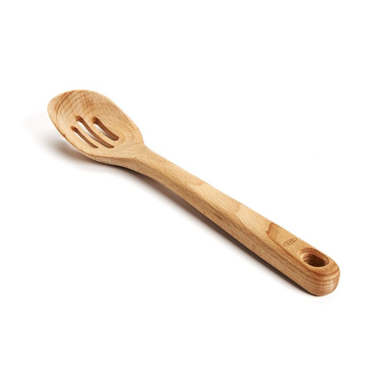 Oxo Wooden Slotted Spoon