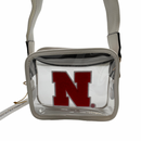 Husker Clear Stadium Crossbody Bags