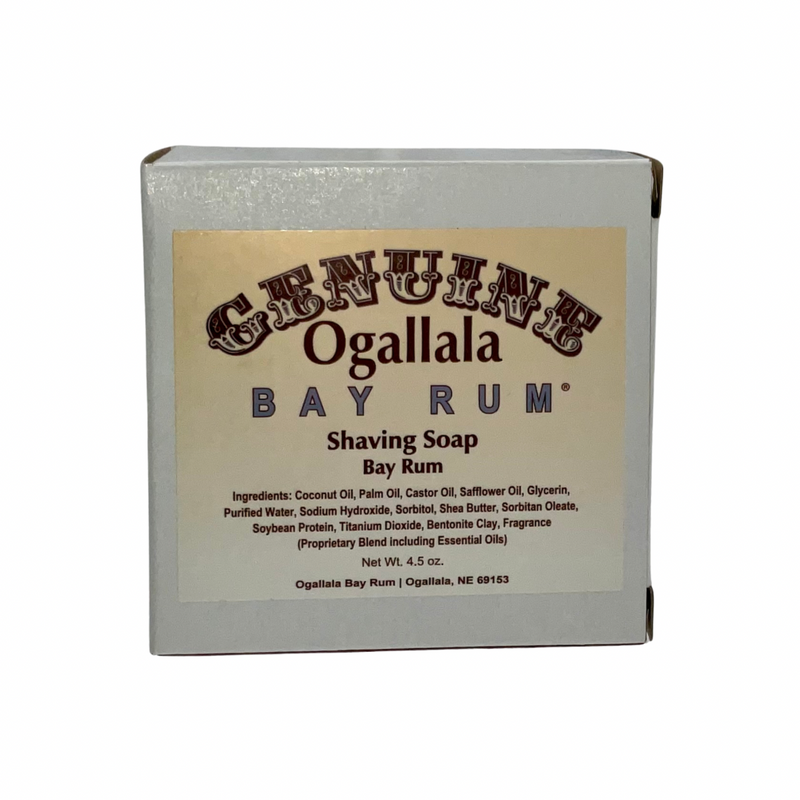 Ogallala Bay Rum Shaving Soap Bars