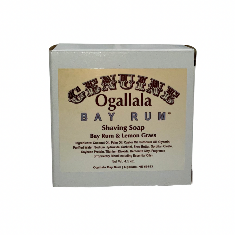 Ogallala Bay Rum Shaving Soap Bars