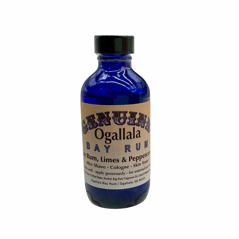 Ogallala Bay Rum 4oz Aftershave