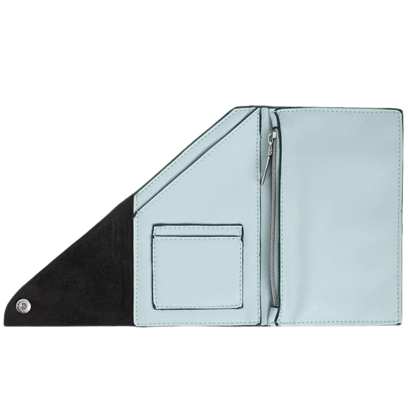 Asymmetrical Flap Wallet Organizers