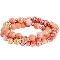 Katrina Stretch Bracelet Stack 3 Piece