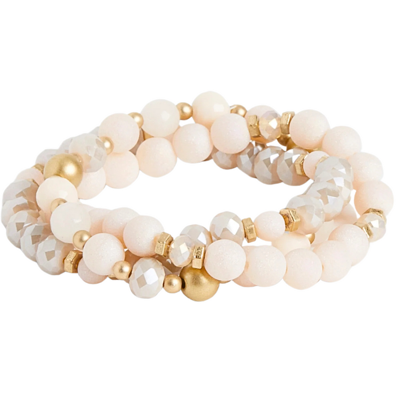 Katrina Stretch Bracelet Stack 3 Piece