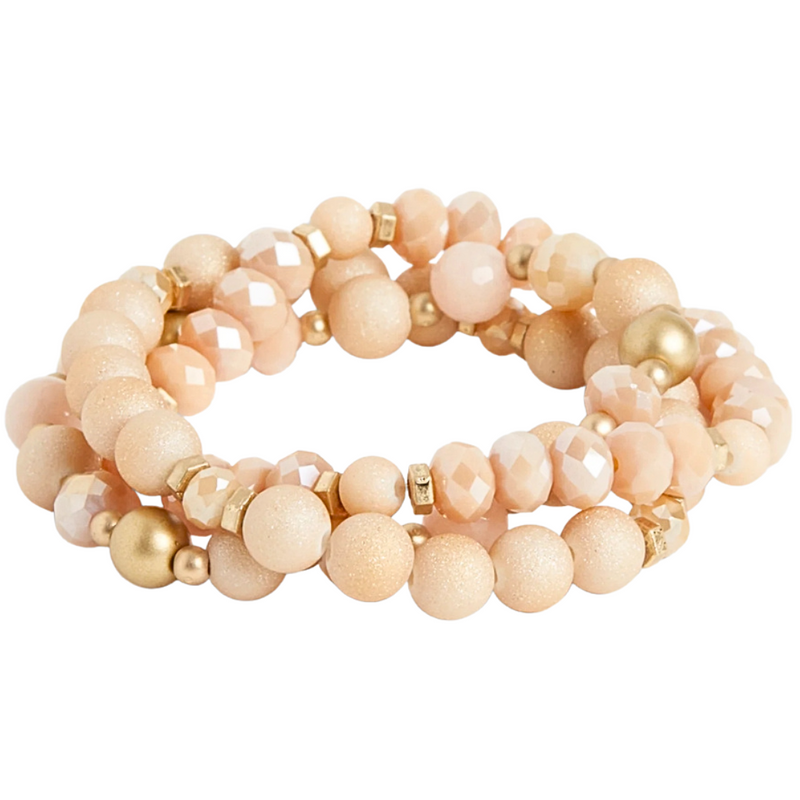 Katrina Stretch Bracelet Stack 3 Piece