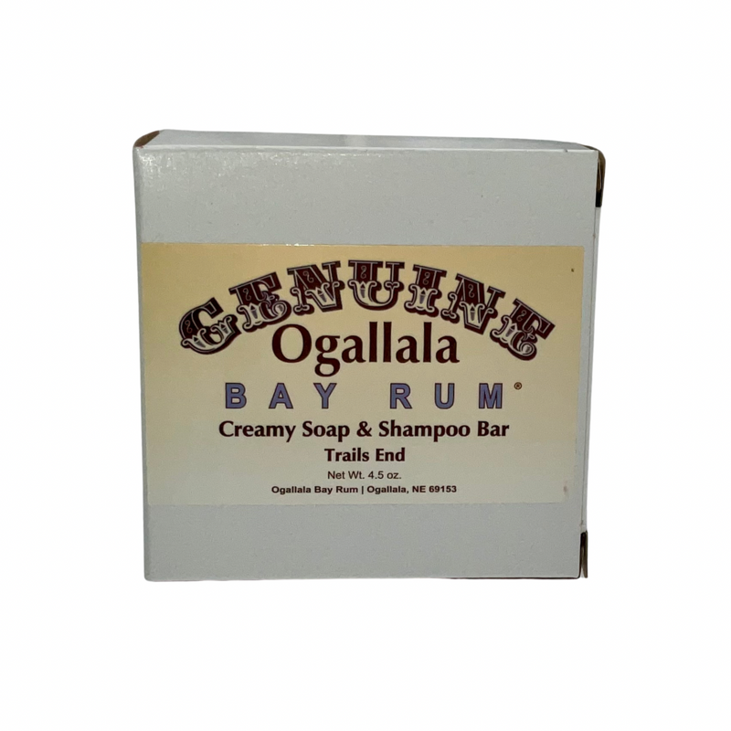 Ogallala Bay Rum Creamy Soap & Shampoo Bars