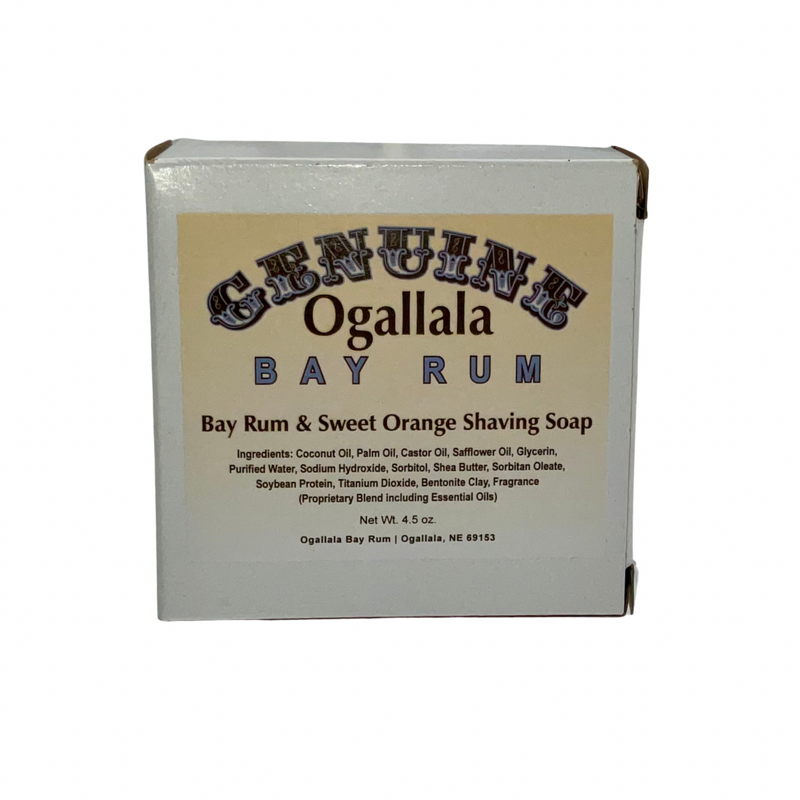 Ogallala Bay Rum Shaving Soap Bars