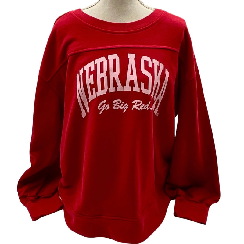 Women’s Husker Crewneck Top