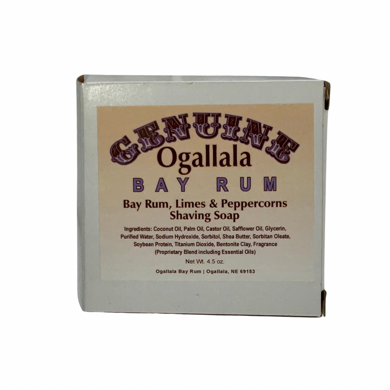 Ogallala Bay Rum Shaving Soap Bars