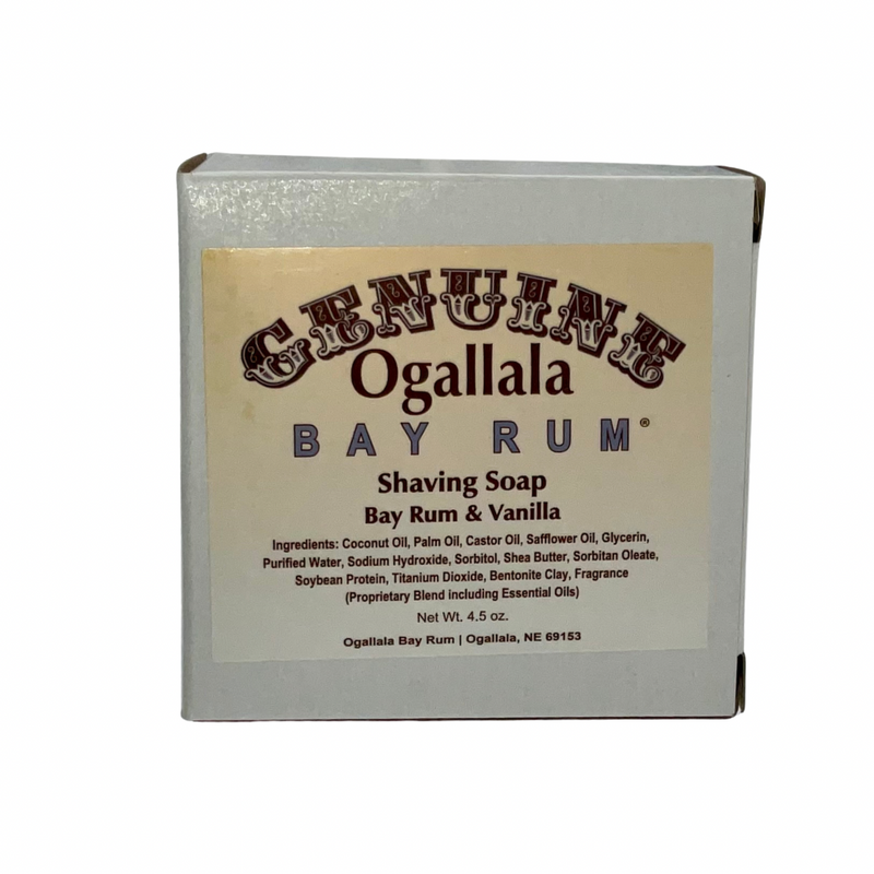 Ogallala Bay Rum Shaving Soap Bars