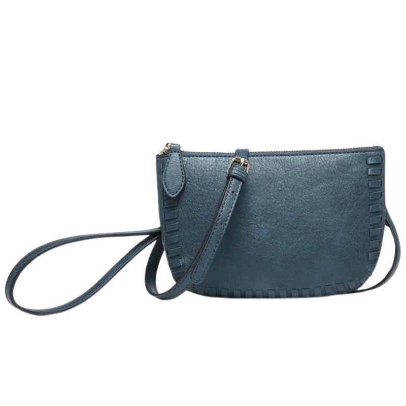 Bonnie Crossbody With Whipstitch Detailing