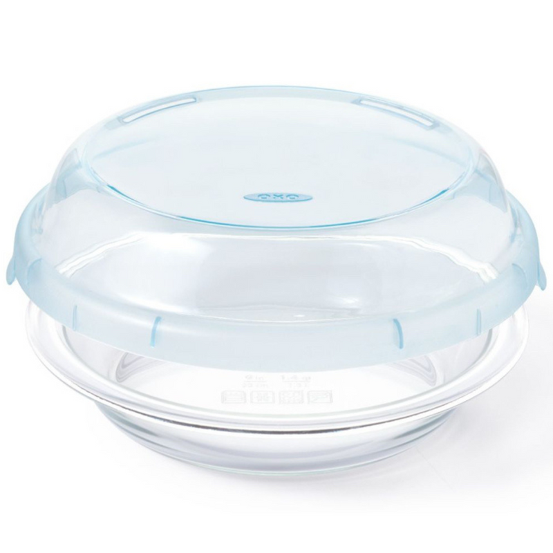 Oxo Good Grips 9-In Glass Pie Plate With Lid - Buenz Gifts