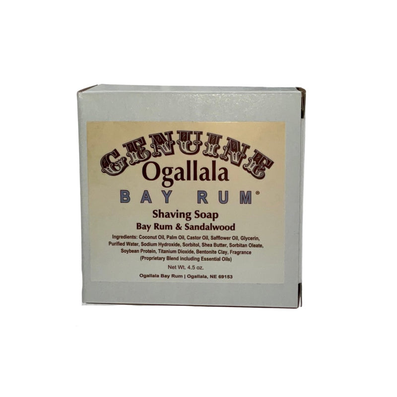 Ogallala Bay Rum Shaving Soap Bars