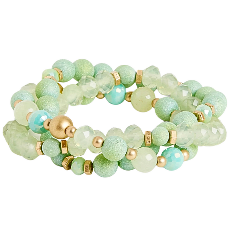 Katrina Stretch Bracelet Stack 3 Piece