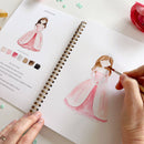 Fairytale watercolor workbook - Buenz Gifts