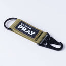 Tap To Pray® Tactical Carabiner Keychain: Green - Buenz Gifts