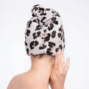 Quick Dry Hair Towel - Leopard - Buenz Gifts