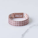 Tap To Pray® Wristband – Prairie & Plaid: Medium - Buenz Gifts