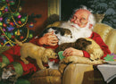 Santa's Quiet Time 1000pc puzzle