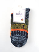 Rufia - Thick Mid-calf Socks for Winter: Green - Buenz Gifts