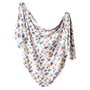 Knit Swaddle Blanket - Diesel