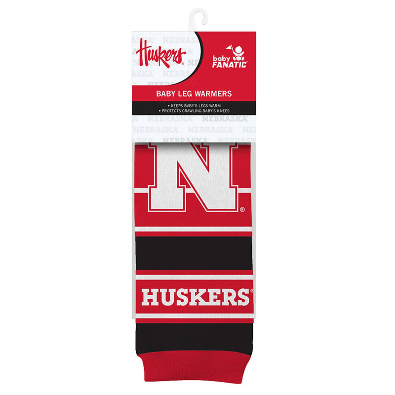 Nebraska Cornhuskers Baby Leg Warmers
