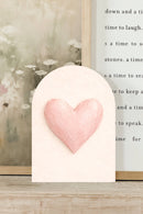 Soft Pink Heart, Arch | Valentine's 2026: Small