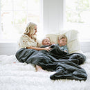 LUSH XL BLANKETS: Charcoal