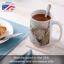 "Highland Beauty" 15 oz. Decorative Ceramic Mug